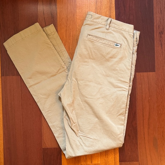 Lacoste Other - Lacoste | Cotton Stretch Slim Fit Pant | Size 33W 34L
